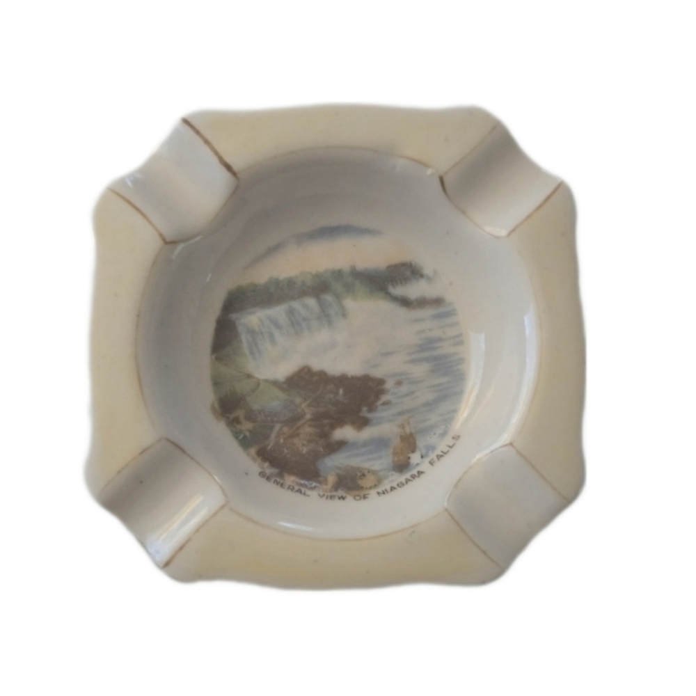 Niagara Falls Souvenir Ashtray Occupied Japan - Picture 2 of 8